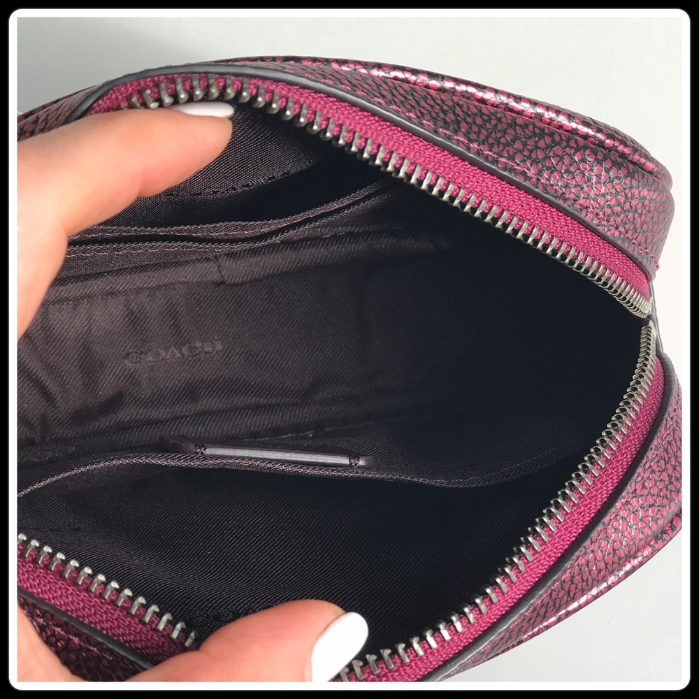 Coach metallic berry belt bag - Picture 8 of 8